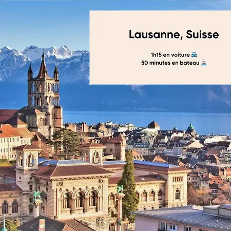 Cosy Et Moderne Avec Clim - Leman Lägenhet *